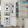  Réfrigérateur congélateur encastrable B7BCNA296HS Beko