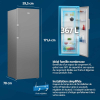  Réfrigerateur RSSE415K40SN Beko