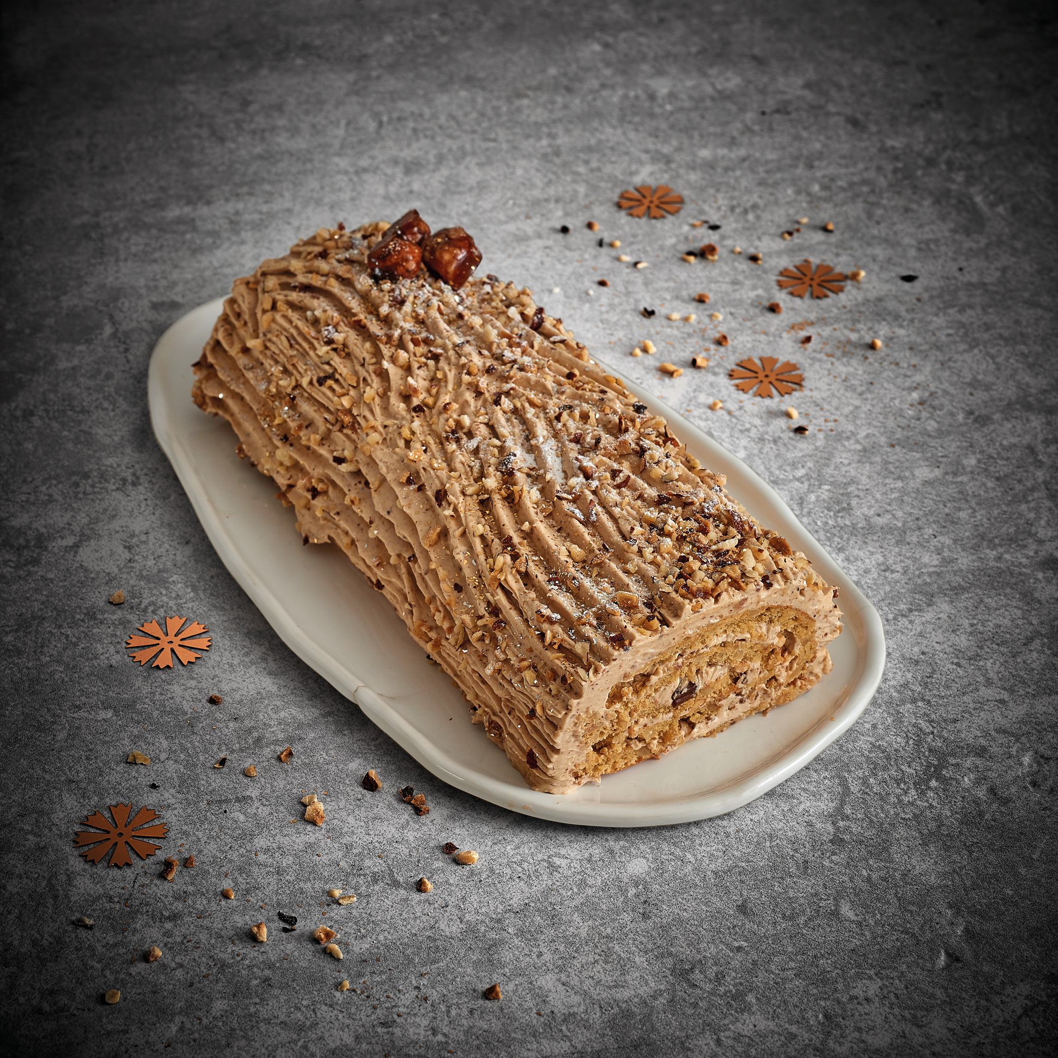 Bûche Gourmande Au Praliné Par Philippe Conticini Beko France