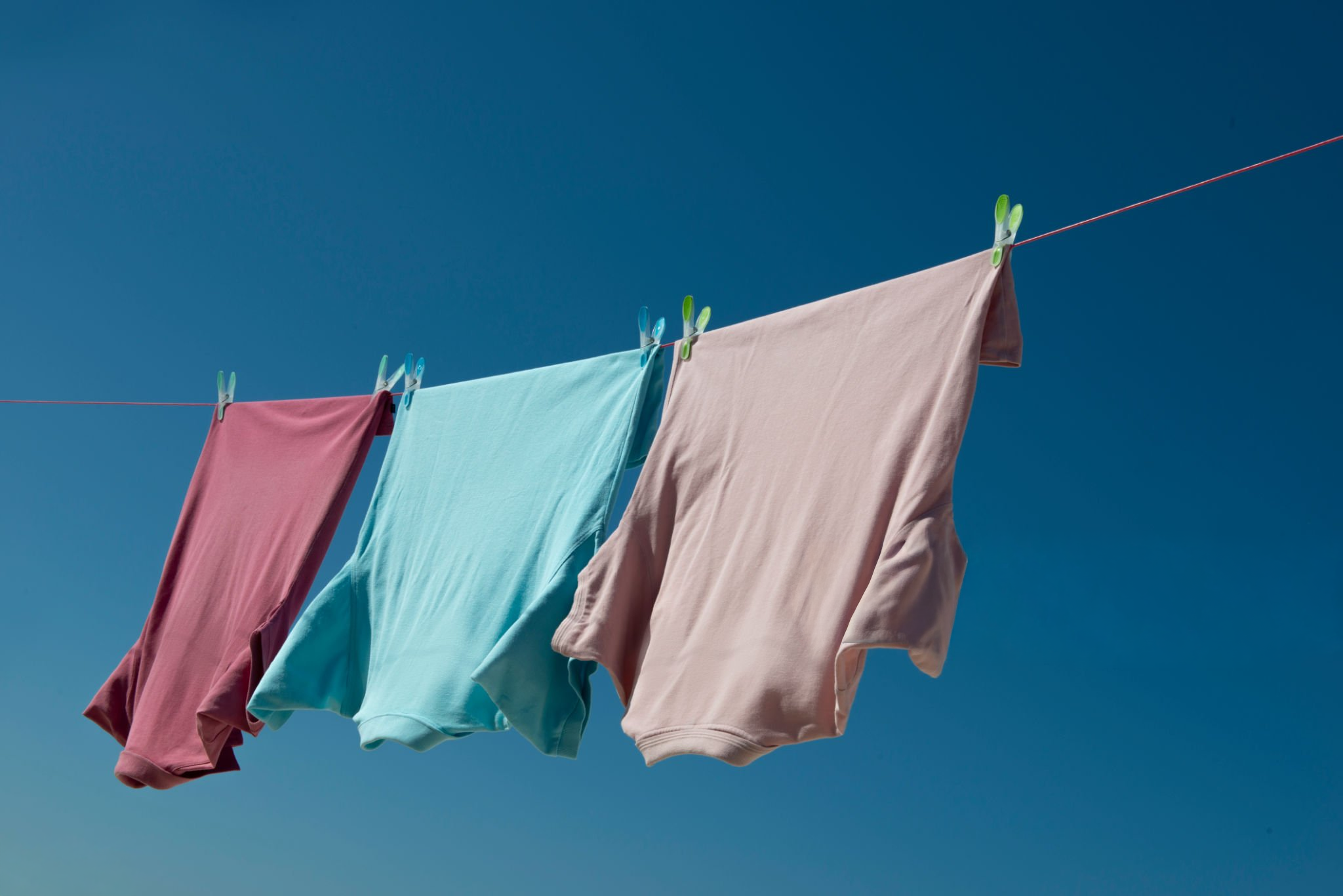 linge séchage à l'air libre