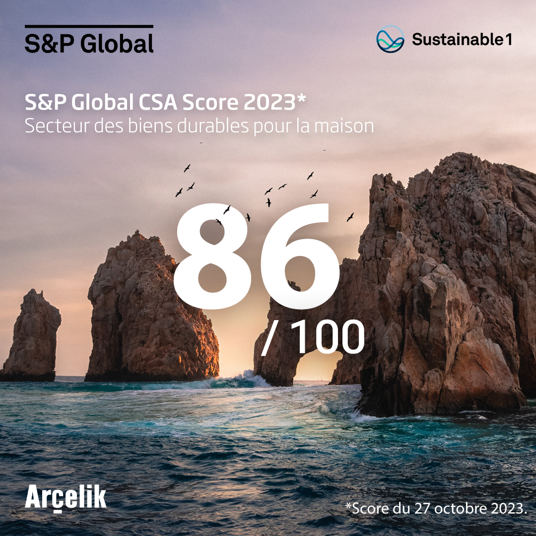 Arcelik obtient le meilleur score Dow Jones Sustainability Index 2022